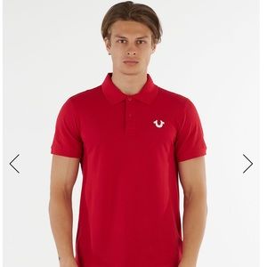 True Religion Logo Polo Shirt